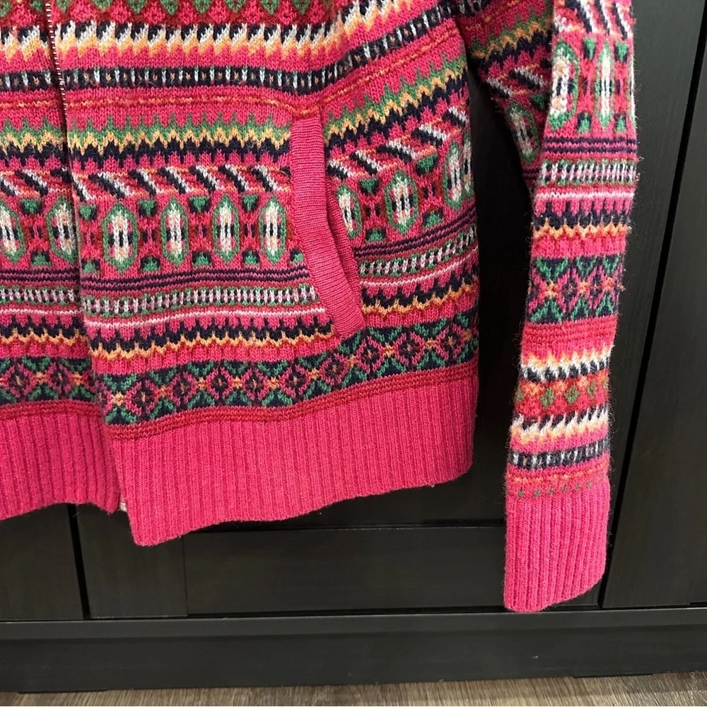 Bogner Fire & Ice Wool Zipper Sweater Vintage Inspired Size Large Women’s - Picture 3 of 16